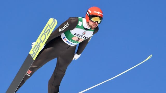 Johannes Rydzek holte mit seinem Landsmann Vinzenz Geiger Platz drei. Johannes Rydzek holte mit seinem Landsmann Vinzenz Geiger Platz drei.