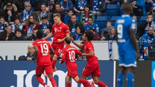 Der FC Bayern München feierte bei der TSG 1899 Hoffenheim einen klaren Auswärtssieg. Der FC Bayern München feierte bei der TSG 1899 Hoffenheim einen klaren Auswärtssieg.