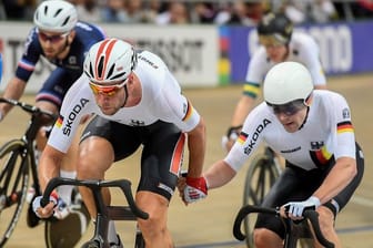 Wollen auch in Berlin WM-Gold: Roger Kluge (l) und Theo Reinhardt.