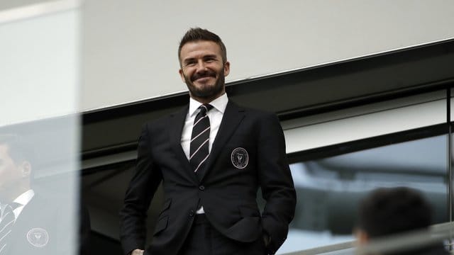 Musste mit seinem Club FC Inter Miami im ersten Spiel eine Pleite hinnehmen: David Beckham. Musste mit seinem Club FC Inter Miami im ersten Spiel eine Pleite hinnehmen: David Beckham.
