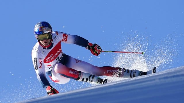 Alexis Pinturault aus Frankreich gewann den Riesenslalom in Hinterstoder.