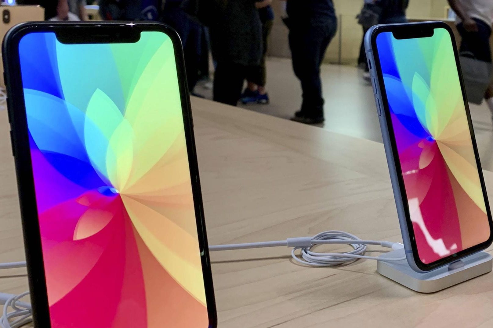 Das iPhone XR in einem Apple Store: Das Modell ist das meistverkaufte Smartphone des Jahres 2019.