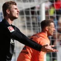 Timo Werner beim Auswärtsspiel in Hoffenheim: Die Behörden ermittelten wegen Beleidigungen gegen ihn, Werner wollte aber laut Polizei keine Strafverfolgung.