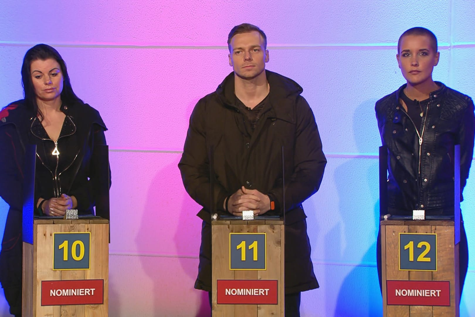 Cathleen, Philipp und Michelle: Die drei sind von den Zuschauern nominiert worden.