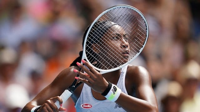 Schlägt in Berlin auf: Tennis-Wunderkund Coi Gauff.