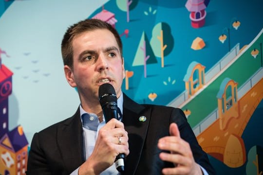 Schaut der Fußball-EM optimistisch entgegen: Philipp Lahm.