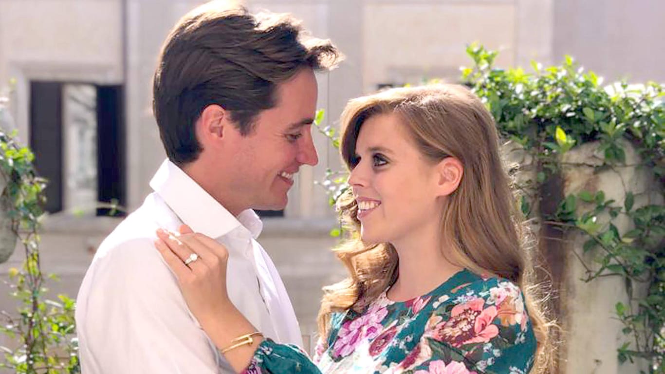 Prinzessin Beatrice und ihr Verlobter Edoardo Mapelli Mozzi: Sie gaben im Herbst 2019 ihre Verlobung bekannt.
