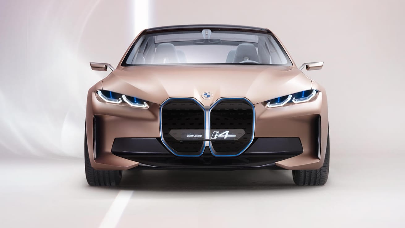 BMW Concept i4: Er sollte ein HIghlight des Genfer Salons werden. Stattdessen findet seine Premiere nun im Internet statt.