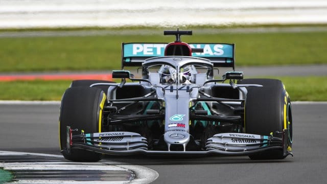 Strebt Klimaneutralität an: Der Branchenführer der Formel 1 Mercedes.