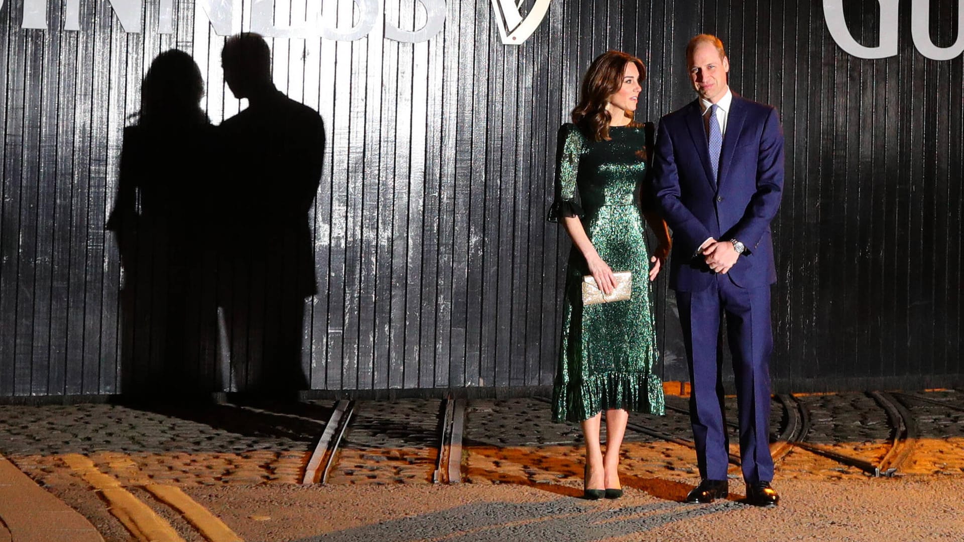 Kate und William am Abend ihres ersten Tages in Irland.