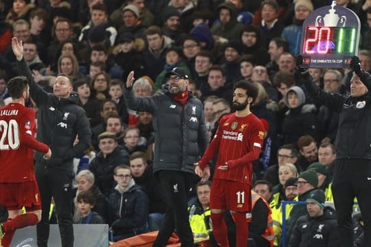 Jürgen Klopp scheiterte mit dem FC Liverpool im FA Cup am FC Chelsea.