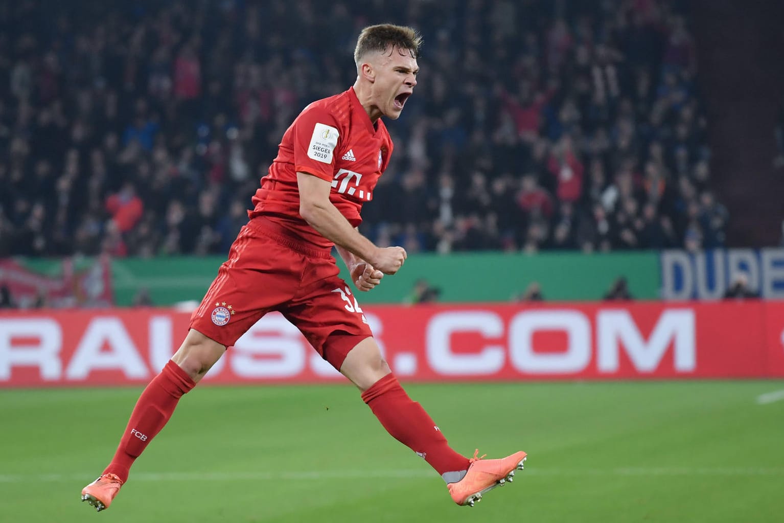 Joshua Kimmich: Der Nationalspieler erzielte das Tor des Tages für die Bayern.