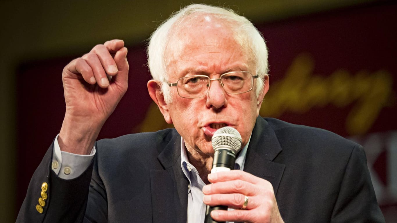 Bernie Sanders trifft auch mit 78 Jahren den Ton, den viele junge Leute hören wollen.