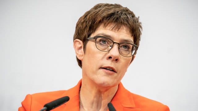 Verteidigungsministerin Annegret Kramp-Karrenbauer (CDU).