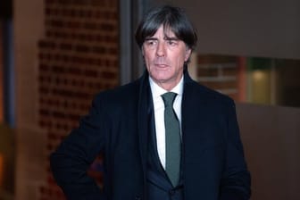 Bundestrainer Joachim Löw bei der Auslosung zur Nations League.