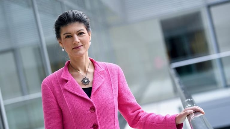 Wo sind die attraktiven Männer? Sahra Wagenknecht 2019 im Bundestag.