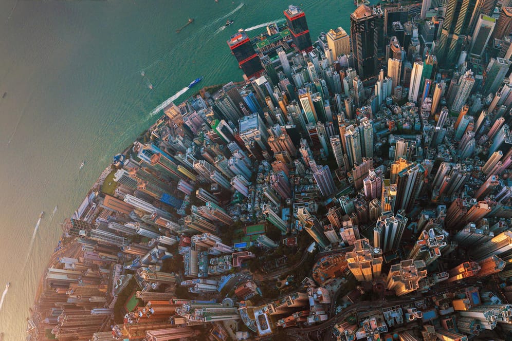 Hongkong Downtown: Der MSCI World Index deckt einen Großteil der globalen Wirtschaft ab – nicht aber China.