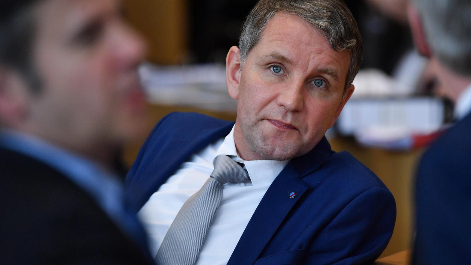 Björn Höcke, AfD-Landes- und Fraktionschef in Thüringen: "Durchschaubare Taschenspielertricks, die dem parlamentarischen Verfahren nicht angemessen sind", bescheinigt Politikwissenschaftler Wolfgang Schroeder der AfD.