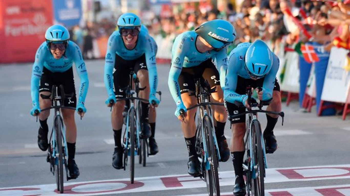 Das Astana-Team legt eine 15-tägige Rennpause ein.