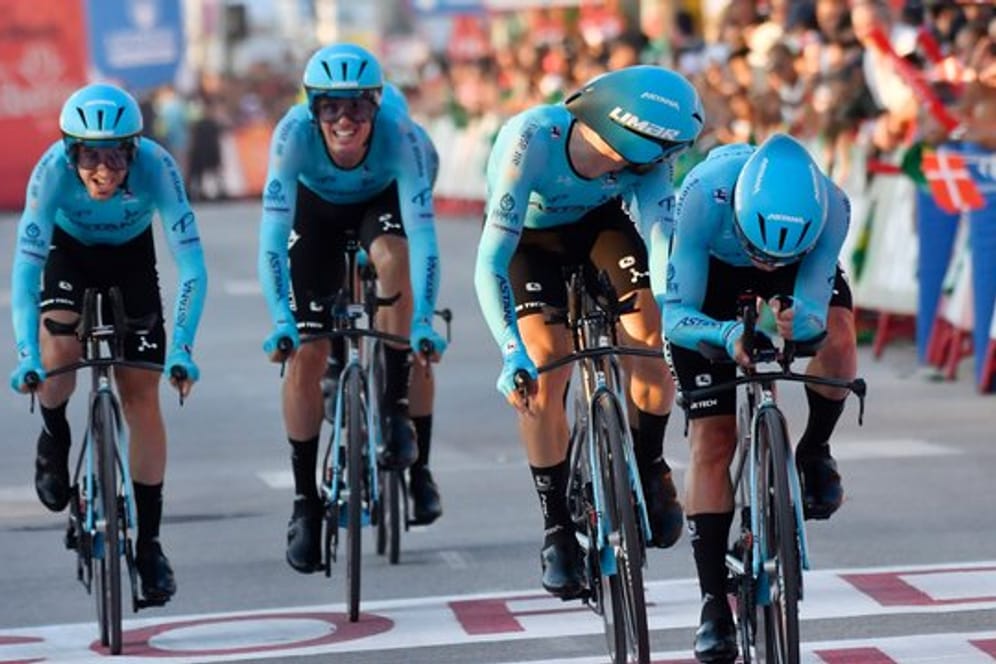 Das Astana-Team legt eine 15-tägige Rennpause ein.