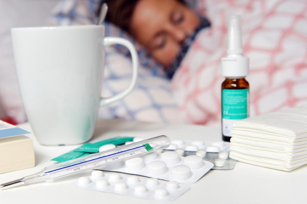Influenza: Die Grippewelle hat in Deutschland in der zweiten Januarwoche 2020 begonnen und hält seitdem an.