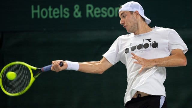 Spielt das erste Einzel in der Davis-Cup-Partie gegen Weißrussland: Jan-Lennard Struff. Spielt das erste Einzel in der Davis-Cup-Partie gegen Weißrussland: Jan-Lennard Struff.