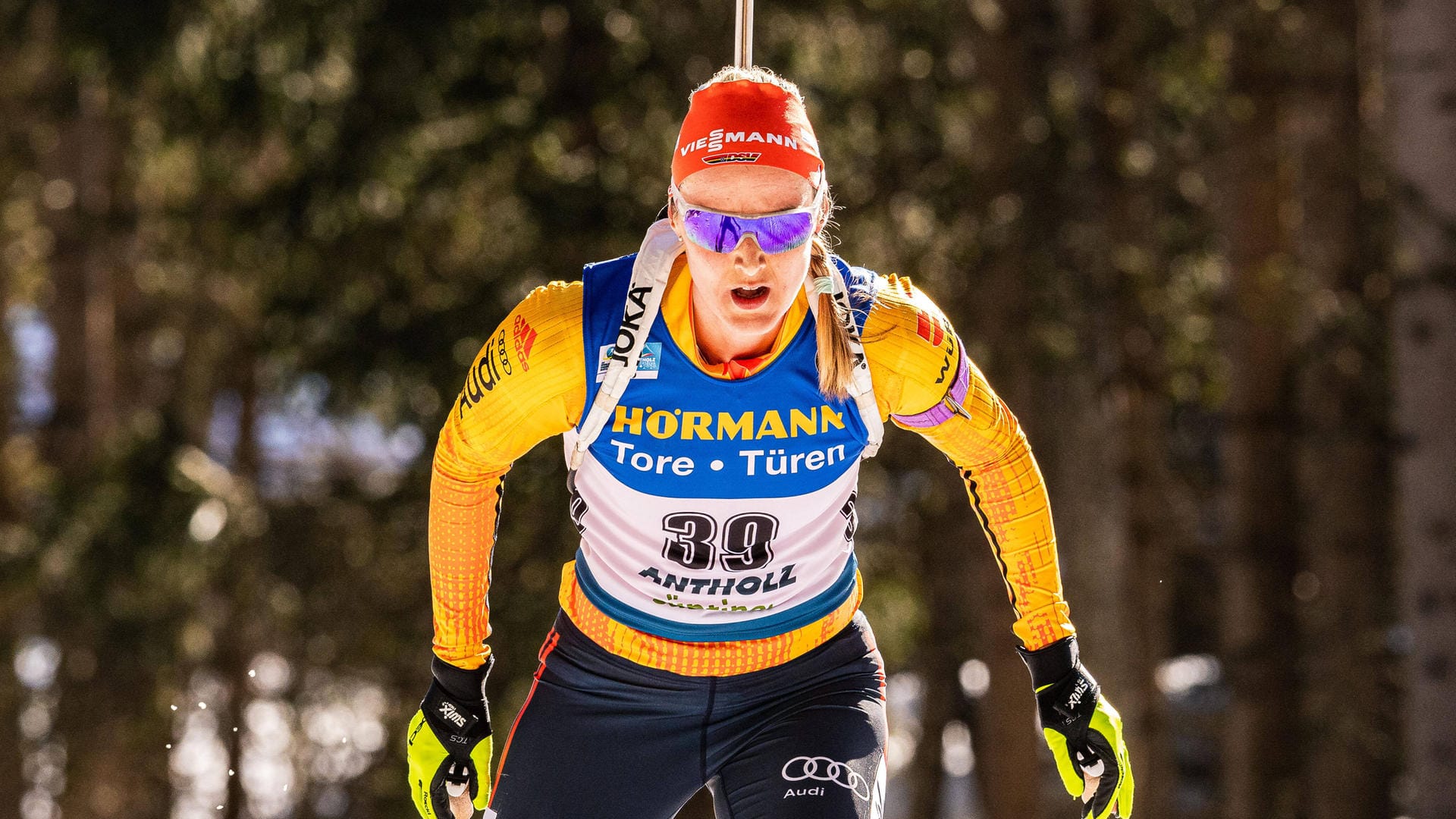 Starke Vorstellung in Nove Mesto: Denise Herrmann.