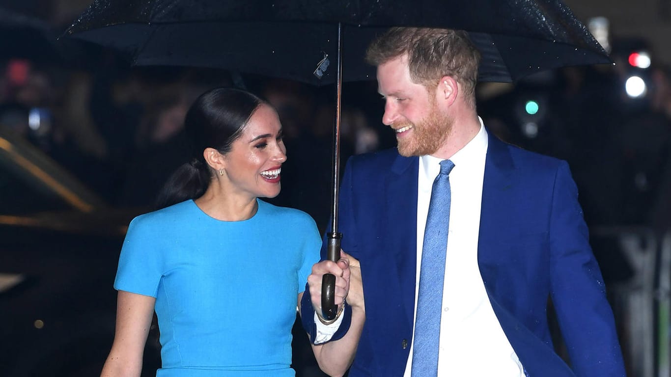 Endeavour Fund Awards 2020: Meghan und Harry trafen Donnerstagabend im Mansion House in London ein.