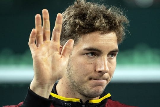 Schlägt beim Davis-Cup-Heimspiel in Düsseldorf als erster für Deutschland auf: Jan-Lennard Struff.