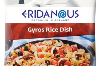 Lidl ruft das Reisgericht "Eridanous Gyros Reispfanne (Gyros Rice Dish), 750g" zurück.