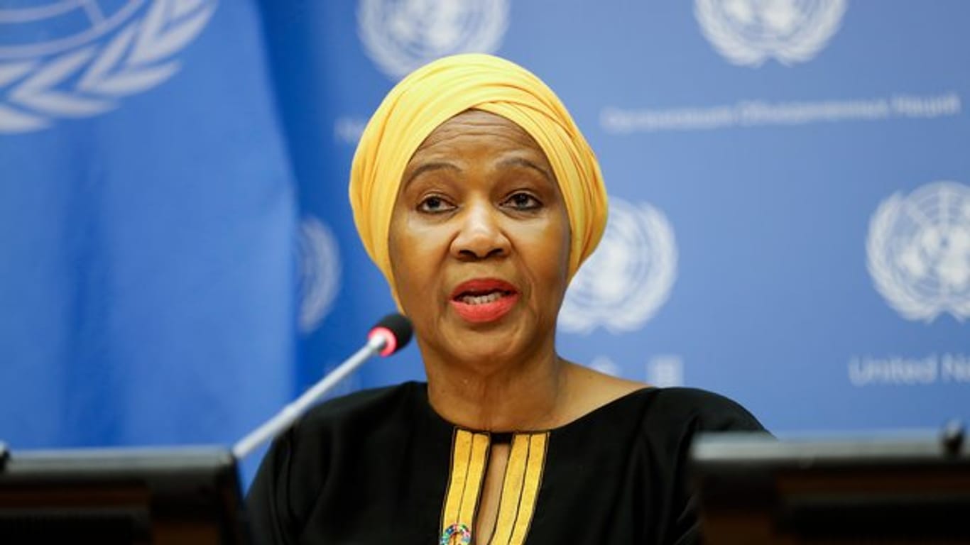 Phumzile Mlambo-Ngcuka, Geschäftsführerin der Frauenorganisation UN Women der Vereinten Nationen im UN-Hauptquartier in New York, beklagt noch immer Vorurteile gegenüber Frauen.