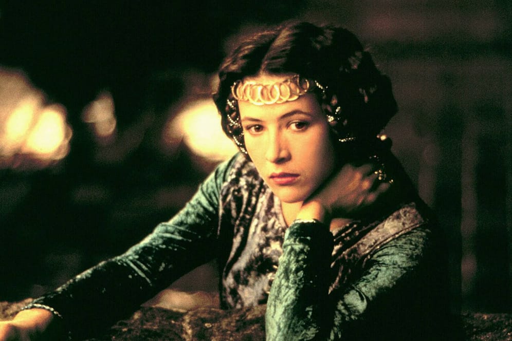 Sophie Marceau in der Rolle der Prinzessin Isabelle: Im Film Braveheart aus dem Jahr 1995. (Quelle: Mary Evans/imago images)