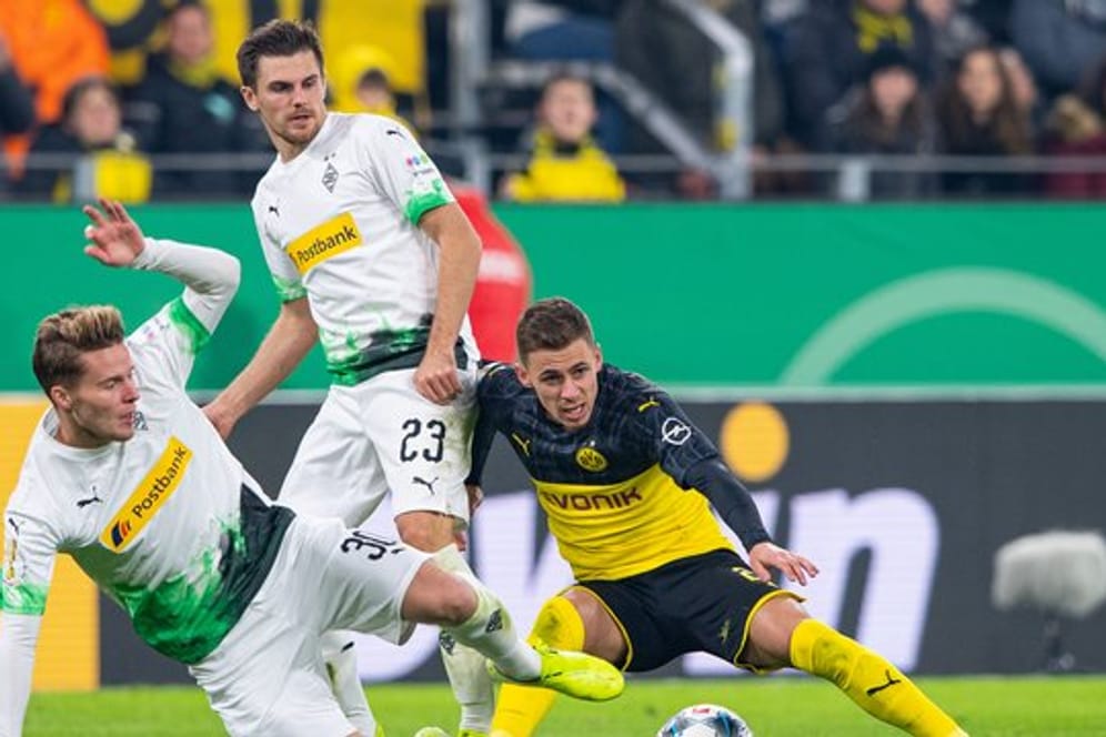 Borussia Mönchengladbach und Borussia Dortmund stehen sich im Topspiel des 25.