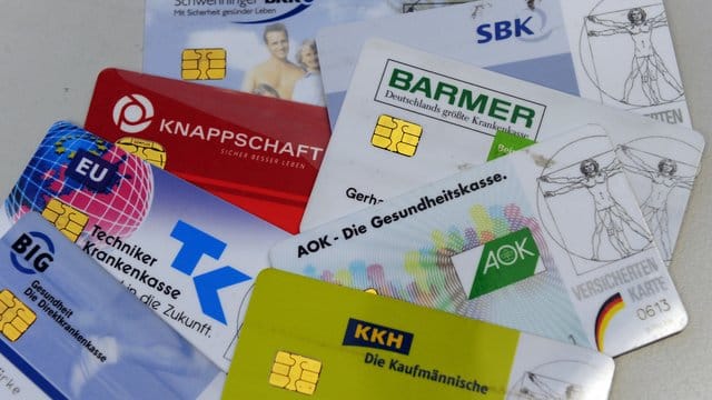 Krankenversicherungskarten.