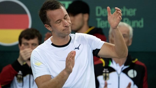 Philipp Kohlschreiber patzte in seinem Einzel gegen den Weißrussen Egor Gerassimow. Philipp Kohlschreiber patzte in seinem Einzel gegen den Weißrussen Egor Gerassimow.