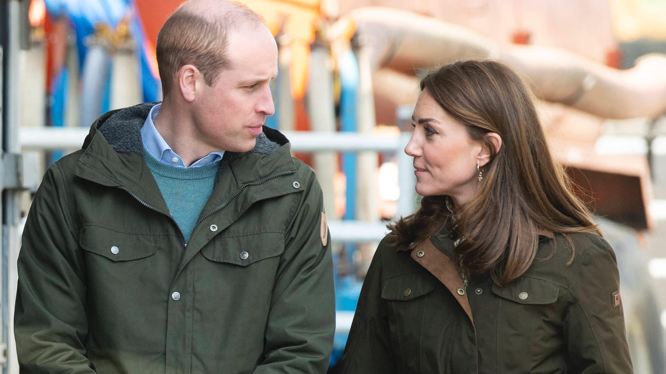 Prinz William und Herzogin Kate: Die beiden waren für wenige Tage in Irland.