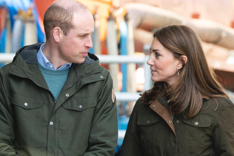 Prinz William und Herzogin Kate: Die beiden waren für wenige Tage in Irland.