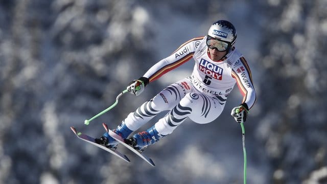Thomas Dreßen belegte bei der letzten Abfahrt der Saison den achten Rang. Thomas Dreßen belegte bei der letzten Abfahrt der Saison den achten Rang.