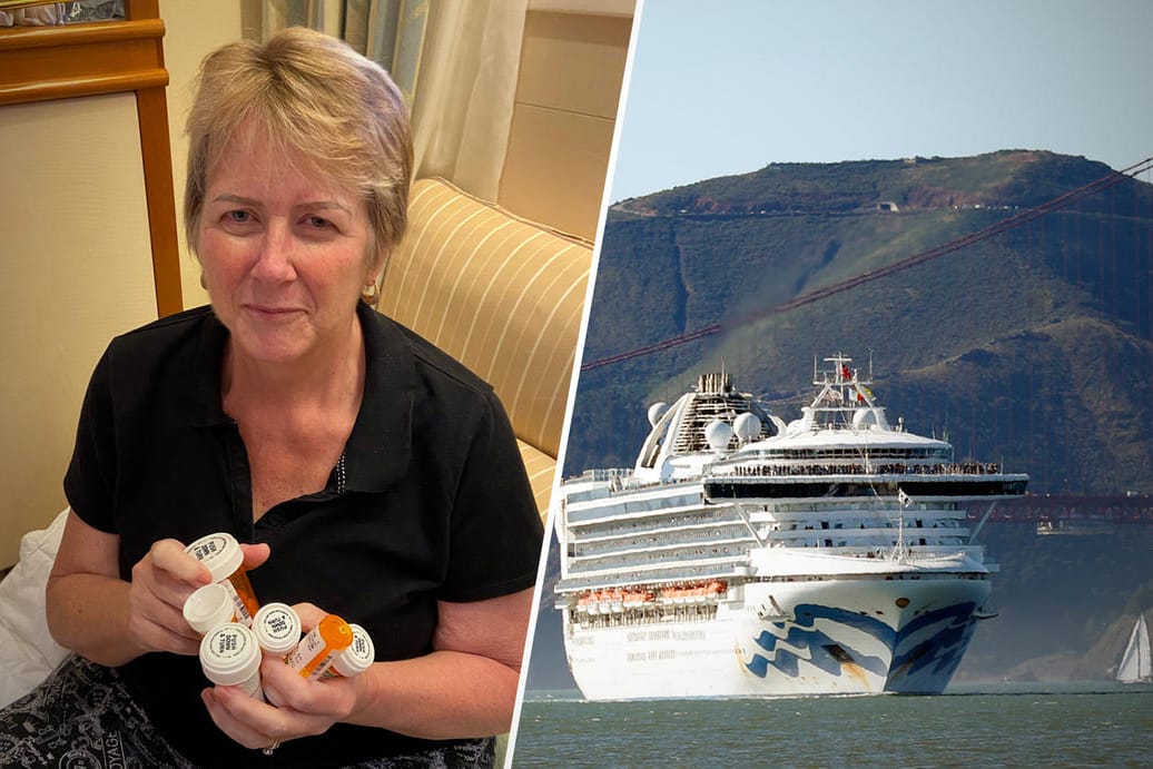 Kari Kolstoe: Die Amerikanerin sitzt als Krebspatientin auf der "Grand Princess" fest und bangt um ihre Chemotherapie.