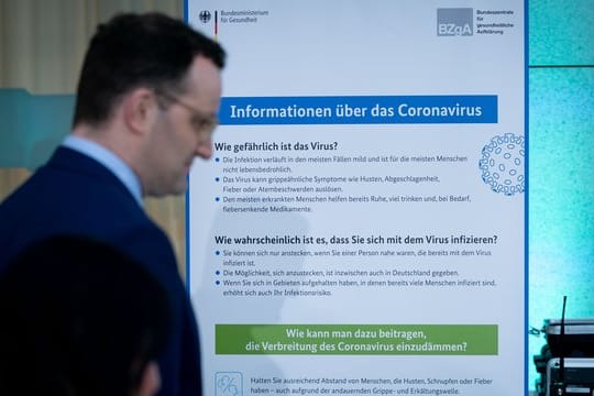 Bundesgesundheitsminister Jens Spahn: "Wir schützen mit dieser Vorsicht vor allem unsere älteren und chronisch kranken Mitbürger.