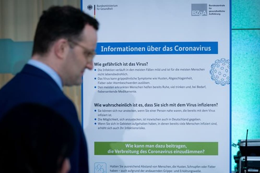 Bundesgesundheitsminister Jens Spahn: "Wir schützen mit dieser Vorsicht vor allem unsere älteren und chronisch kranken Mitbürger.
