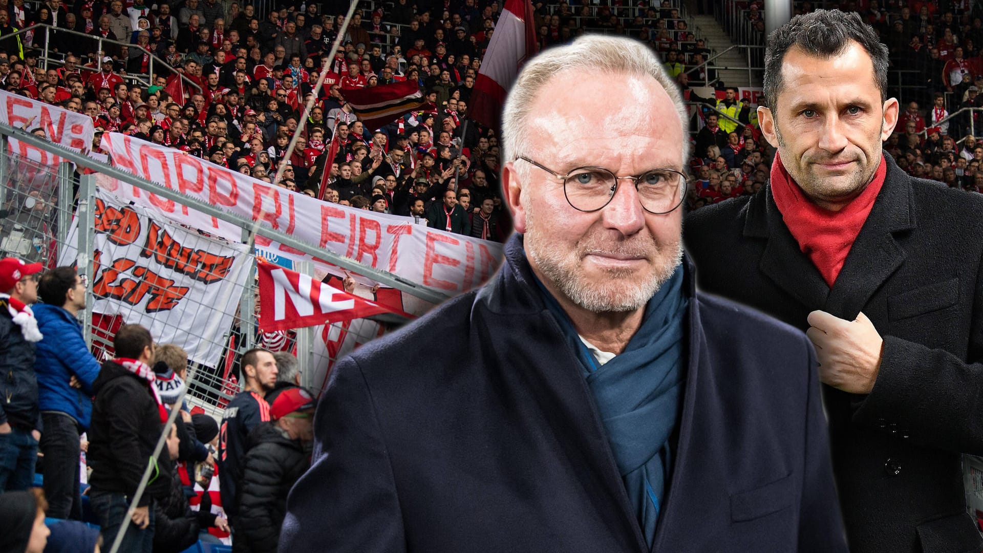 Karl-Heinz Rummenigge (l.) und Hasan Salihamidzic (r.): Die Bayern-Bosse haben aktuell viel zu tun.