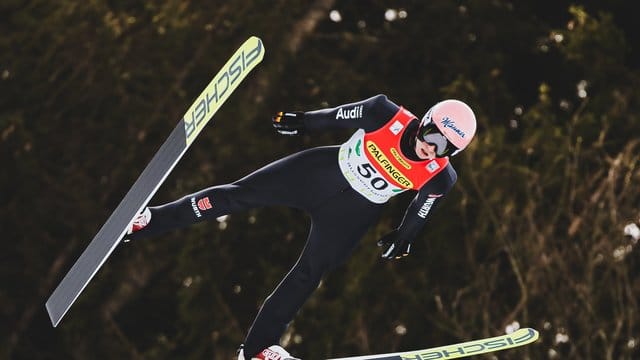 Karl Geiger hofft auf weite Sprünge am Holmenkollen.
