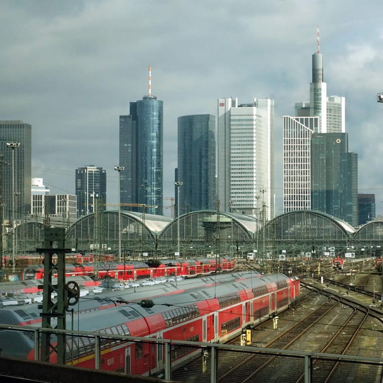 Frankfurt Hauptbahnhof: Die Gesamtzahl der Delikte an deutschen Bahnhöfen ist gestiegen.