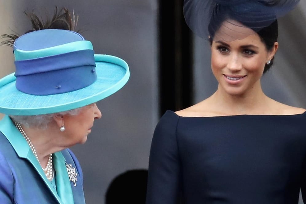 Erste Begegnung: Die Queen hat Herzogin Meghan zum Gottesdienst eingeladen.