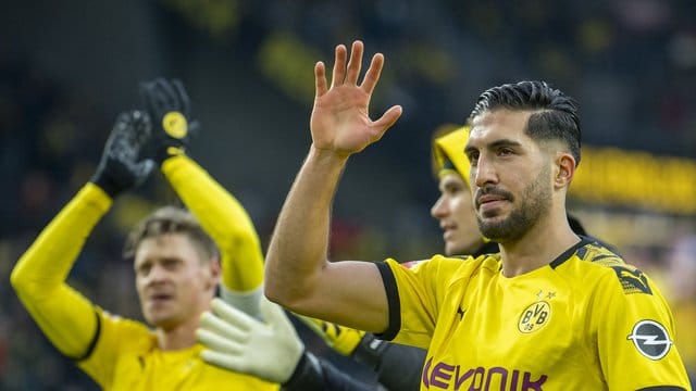 Emre Can (r) entschied sich für Borussia Dortmund.