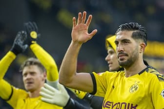Emre Can (r) entschied sich für Borussia Dortmund.