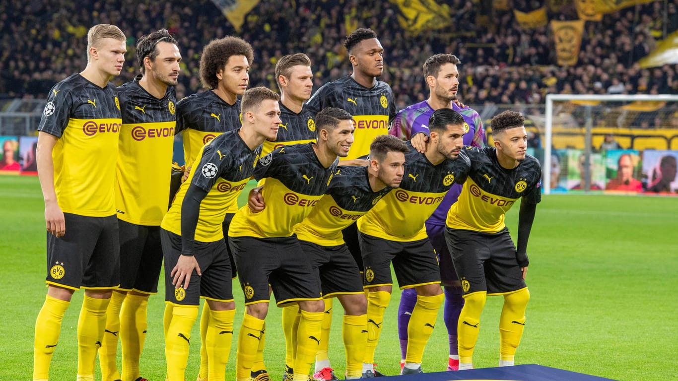 Könnte im Pariser Prinzenpark ohne Zuschauer spielen: das Dortmunder Team.
