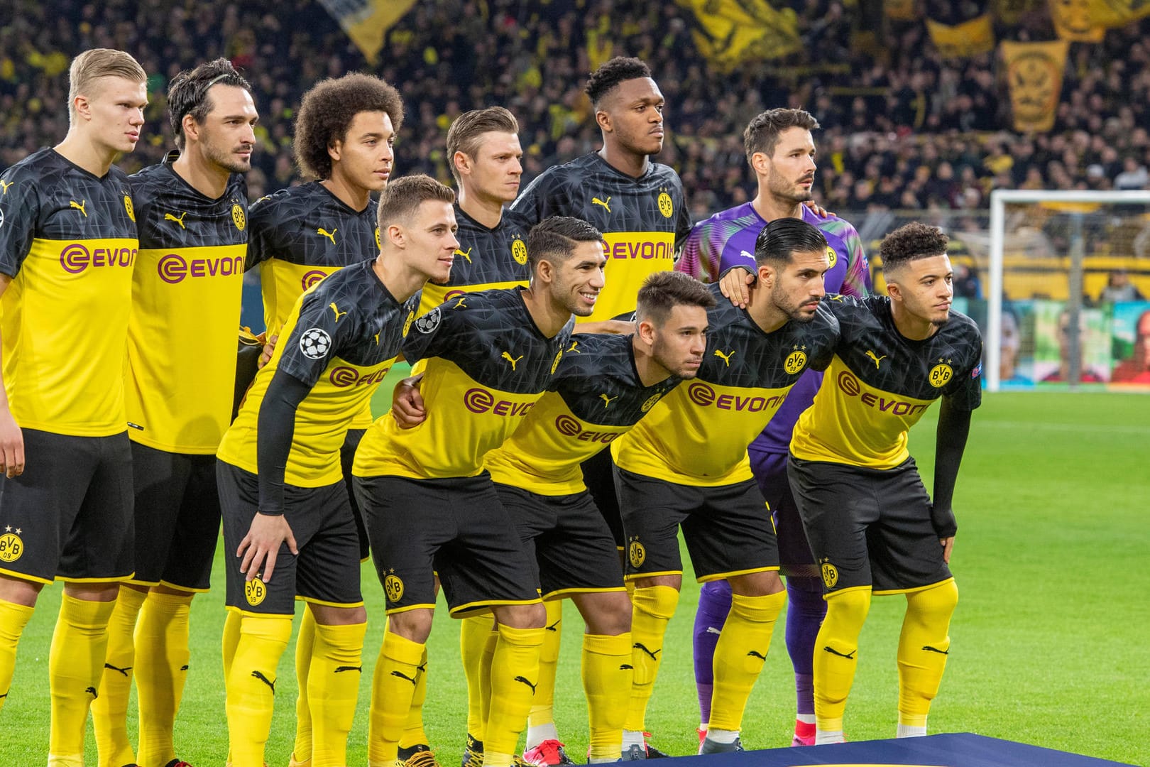 Könnte im Pariser Prinzenpark ohne Zuschauer spielen: das Dortmunder Team.