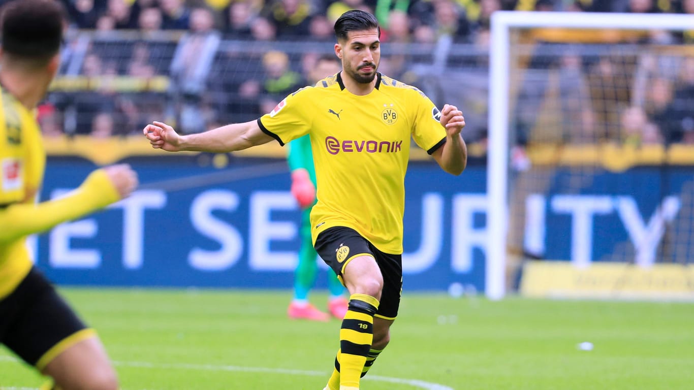 Emre Can im BVB-Trikot: Der Nationalspieler spricht über die Gründe für seinen Wechsel zur Borussia Dortmund.